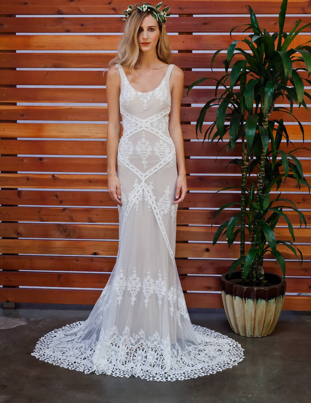 Cecilia Bohemian Lace Wedding Dress | Dreamers and Lovers