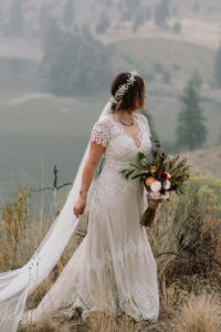 bride-beta-wearing-vintage-inspired-azalea-simple-lace-wedding-dress