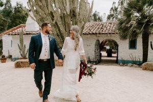 bride-and-groom-celebrate-wedding-palm-springs-CA