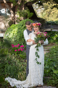dreamy-bohemian-bride-and-groom-in-this-big-sur-colorful-bohemian-wedding-inspiration-wearing-dreamers-and-lovers-brigette-dress