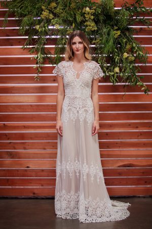 cotton lace gown