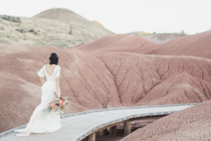 painted-hills-oregon-bohemian-wedding-inspiration-wearing-two-piece-wedding-dress