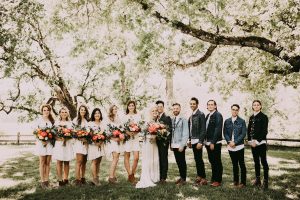 the-bridal-party-hipster-wedding-inspiration-bridesmaids-wearing-white-dresses