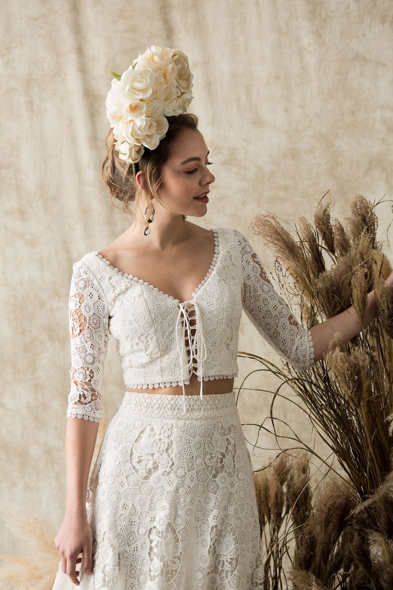 Bridal Separates Boho Crochet Dress Dreamers And Lovers