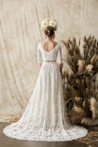two-piece-cotton-lace-hippie-boho-chic-wedding-dress