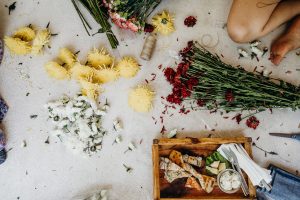 DIY-flowers-for-bohemian-tulum-wedding
