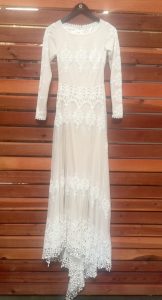 bohemian-mesh-lace-embroidery-long-sleeves-lace-wedding-dress