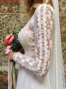 sheer-inset-sleeves-flowy-boho-lace-gown
