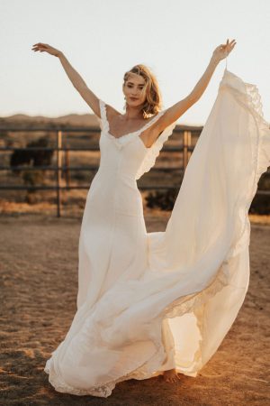 poppy wedding dress