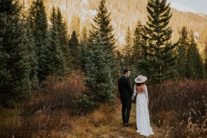 dreamy-mountain-elopement-in-Canada-bride-backless-wedding-dress