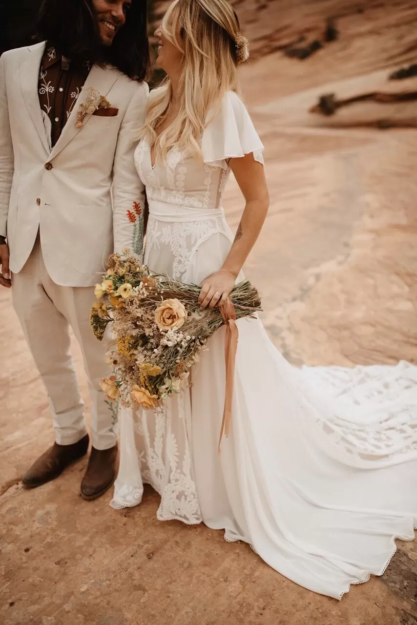 Loverly - Boho Wedding Dress: 35 Top Choices for Your Wedding