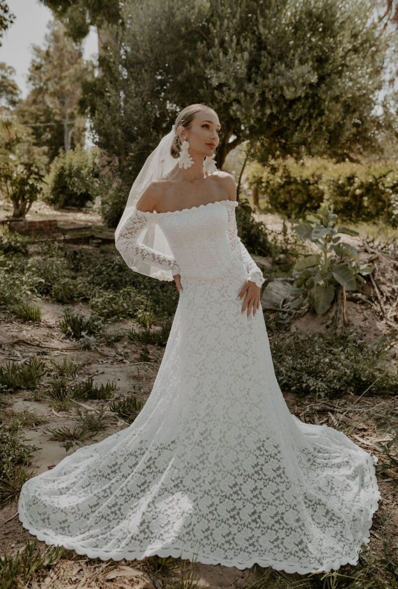 Long Sleeve Gowns - Wedding Dresses – Grace Loves Lace CA