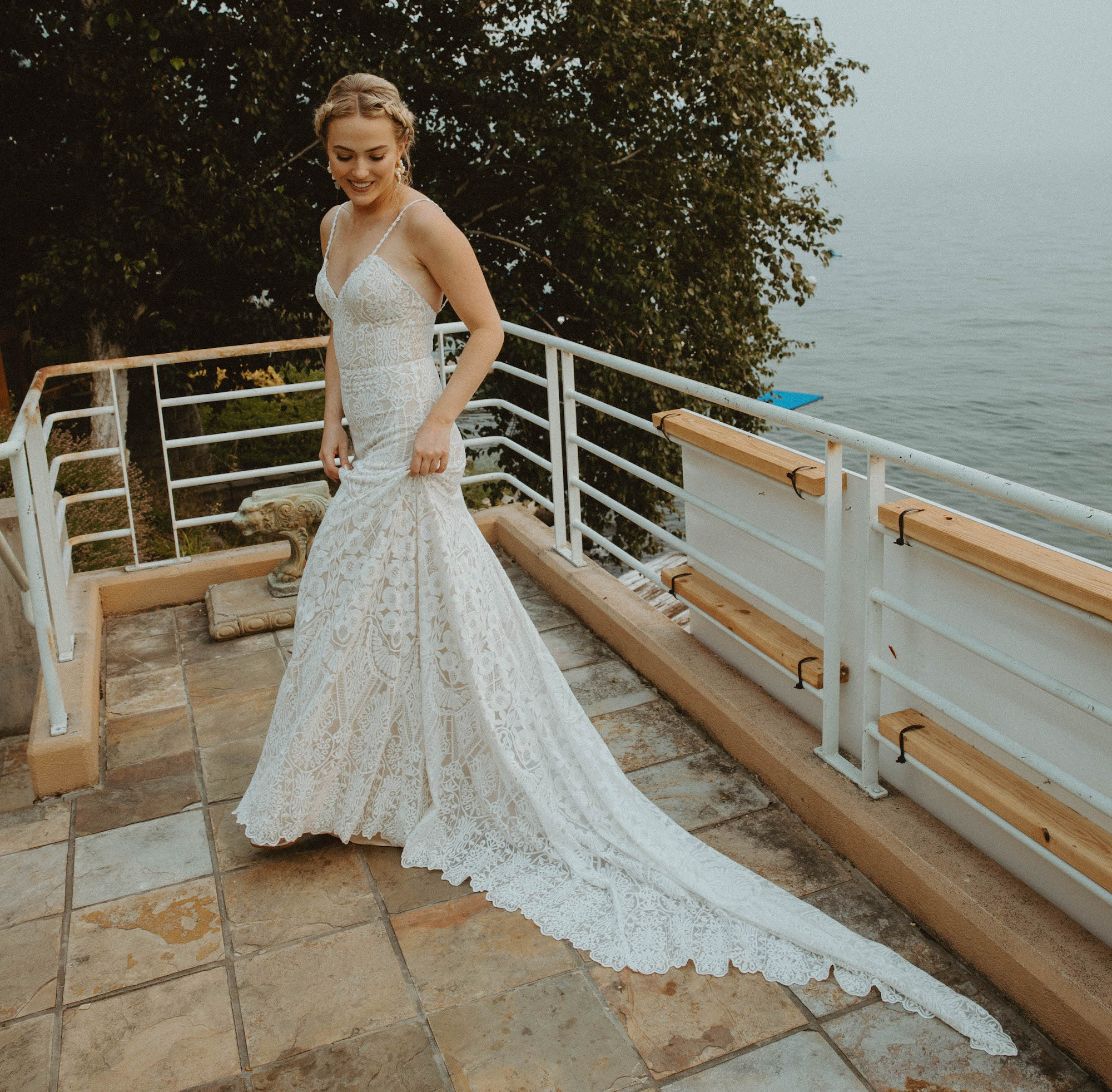 Bride Says She Felt 'Euphoric' Wearing Her Sheer Wedding Dress