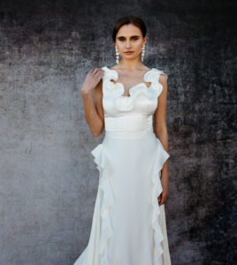 Cirrus-silk-ruffled-wedding-dress