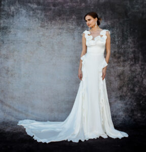 Cirrus-silk-ruffle-wedding-dress